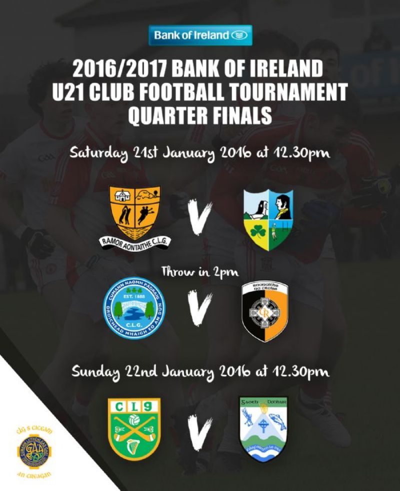 Quarter Finals - January 21st - 22nd 2017